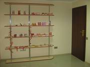 Продам торговое оборудование б/у,  стеллажи-полки