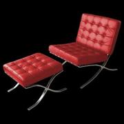 Кресло и оттоманка Барселона