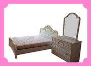 Новая 2-х спальная кровать с комодом. Недорого! - Позняки 