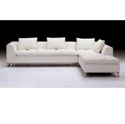 Диван Венеция, кожаный, угловой