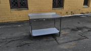 Продам производственные  столы из пищевой (нержавейка). Борт/полка.