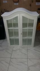 №01356.Сервант дубовый белый  бу из Голландии.