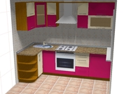 Производство пластиковых фасадов и столешниц,  услуги. 