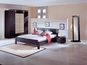 продаем двуспальную кровать Gautier c 2 прикроватными тумбочками.